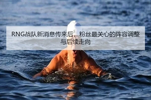 RNG战队新消息传来后，粉丝最关心的阵容调整与后续走向 | 333sports